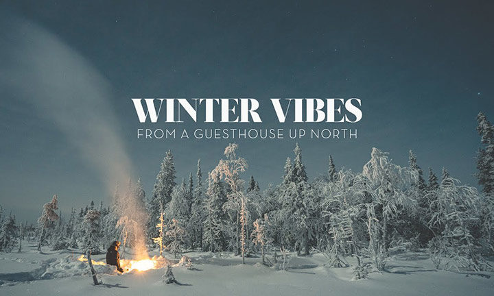 video voyage laponie winter vibes